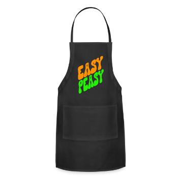 Easy Peasy - Adjustable Apron - black - Front - Julia (174cm)