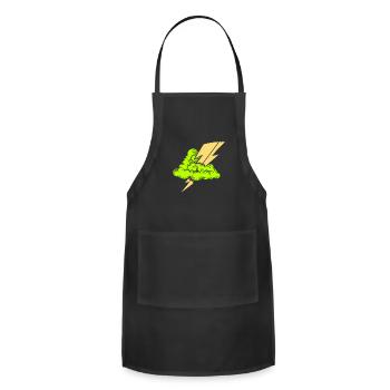 Lightning Bolt - Adjustable Apron - black - Front - Julia (174cm)