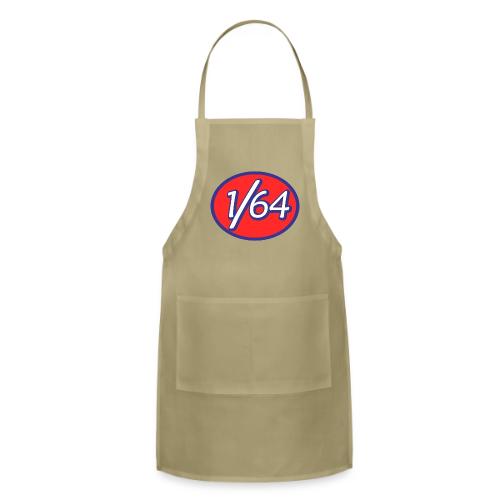One Sixty Four -- vintage auto inspired oval - Adjustable Apron