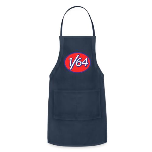 One Sixty Four -- vintage auto inspired oval - Adjustable Apron