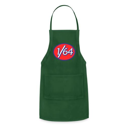 One Sixty Four -- vintage auto inspired oval - Adjustable Apron