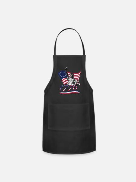 Liberty 1776 - Adjustable Apron - black