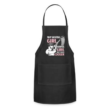 Trap shooting - Adjustable Apron - black - Front - Julia (174cm)