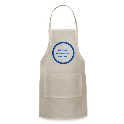 Western Washington Weather Logo - Adjustable Apron