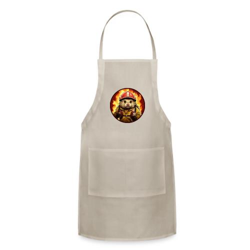 Hedgehog Firefighter - Adjustable Apron