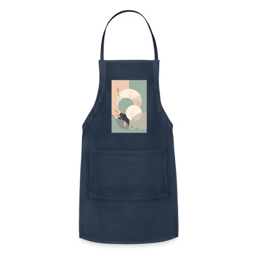 Day to Night in the Garden - Adjustable Apron