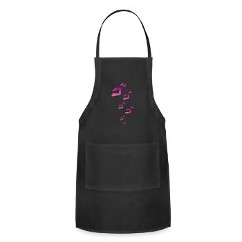 jojos bizarre adventure - Adjustable Apron - black - Front - Julia (174cm)