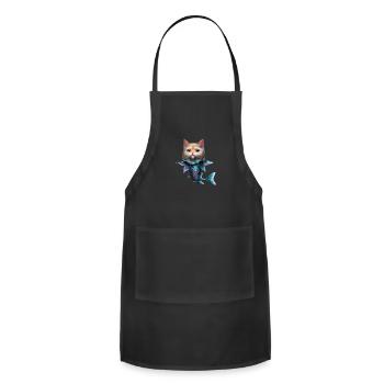 Fishcat Fusion - Adjustable Apron - black - Front - Julia (174cm)