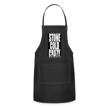Stone Cold Crazy About Megaliths - Adjustable Apron - black - Front - Julia (174cm)