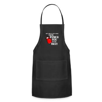 Beauty And Grace - Adjustable Apron - black - Front - Julia (174cm)