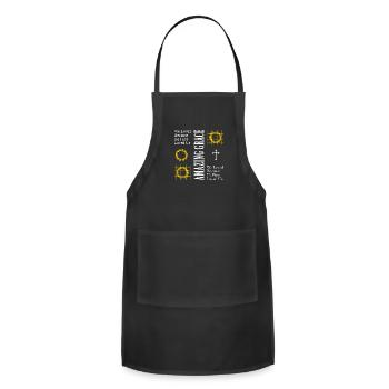 Amazing Grace - Adjustable Apron - black - Front - Julia (174cm)