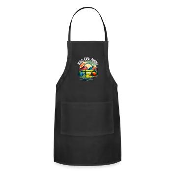 Just Get Away - Adjustable Apron - black - Front - Julia (174cm)
