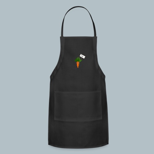 Carrot Protesting Stick to Meat - Adjustable Apron