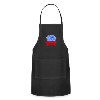america fence - Adjustable Apron - black - Front - Julia (174cm)