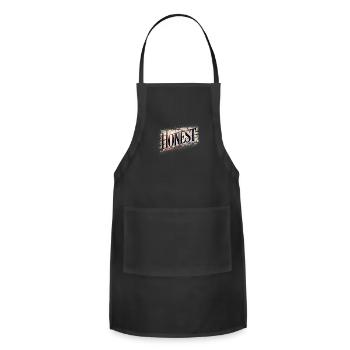 Simply Honest - Adjustable Apron - black - Front - Julia (174cm)