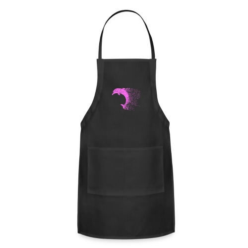 South Carolin Dolphin in Pink - Adjustable Apron
