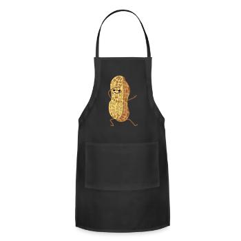 Peanut Dab - Adjustable Apron - black - Front - Julia (174cm)