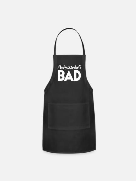 Andy Warhol s BAD - Adjustable Apron - black