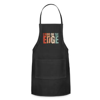 Springboard Diving Living On The Edge - Adjustable Apron - black - Front - Julia (174cm)