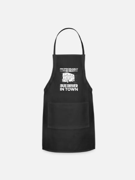 Bus Driver - Adjustable Apron - black