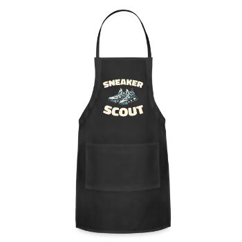 Sneaker Head - Adjustable Apron - black - Front - Julia (174cm)
