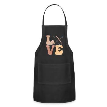 Bow & Arrow Hunting Bow & Arrow Hunter - Adjustable Apron - black - Front - Julia (174cm)