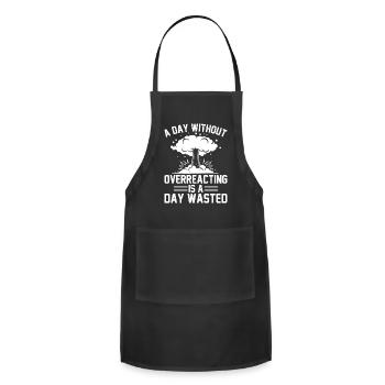 Nuclear Power Plant - Adjustable Apron - black - Front - Julia (174cm)