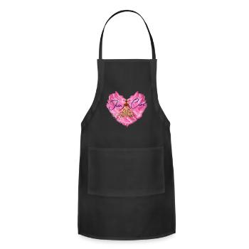 Skin Care - Adjustable Apron - black - Front - Julia (174cm)