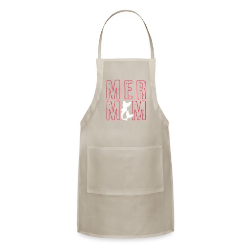 Mermom Mermaid Mom Gift for Mothers - Adjustable Apron
