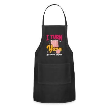 Knitting Knitting Needles Knitting Needle - Adjustable Apron - black - Front - Julia (174cm)