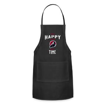 Isn't Happy Hour Anytime? Dark Shadows - Adjustable Apron - black - Front - Julia (174cm)