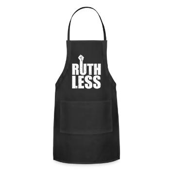 Ruthless pro Choice - Adjustable Apron - black - Front - Julia (174cm)