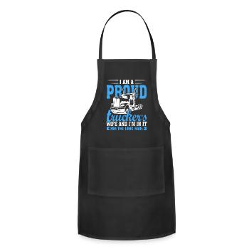 Trucker Custom - Adjustable Apron - black - Front - Julia (174cm)