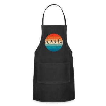 Vintage Triple Jump - Adjustable Apron - black - Front - Julia (174cm)
