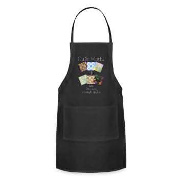 Quilt For Who Love Quilting Quilter - Adjustable Apron - black - Front - Julia (174cm)