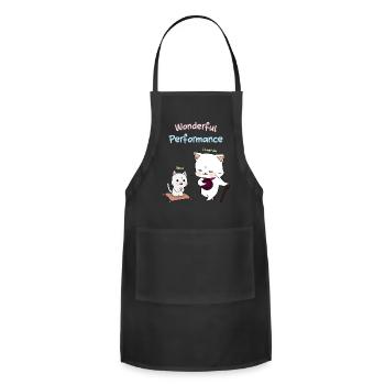 Wonderful Performance - Adjustable Apron - black - Front - Julia (174cm)