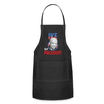 General Dwight D Eisenhower I Like Ike For Preside - Adjustable Apron - black - Front - Julia (174cm)