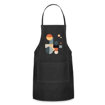 SHAPES - Adjustable Apron - black - Front - Julia (174cm)