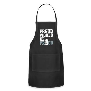 Understanding Psychology Mind and Behavior - Adjustable Apron - black - Front - Julia (174cm)