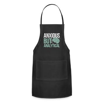 Understanding Psychology Mind and Behavior - Adjustable Apron - black - Front - Julia (174cm)