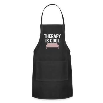 Understanding Psychology Mind and Behavior - Adjustable Apron - black - Front - Julia (174cm)