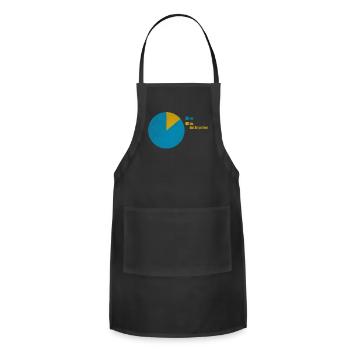 No but in yellow not support - Adjustable Apron - black - Front - Julia (174cm)