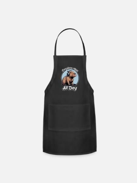 CAPYBARA STYLE - Adjustable Apron - black