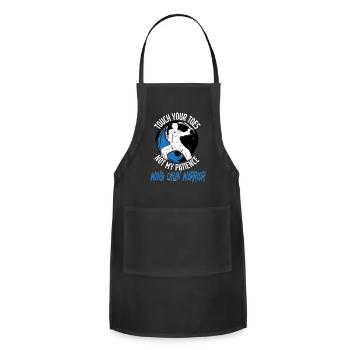 Wing Chun Warrior Mixed Martial Arts - Adjustable Apron - black - Front - Julia (174cm)