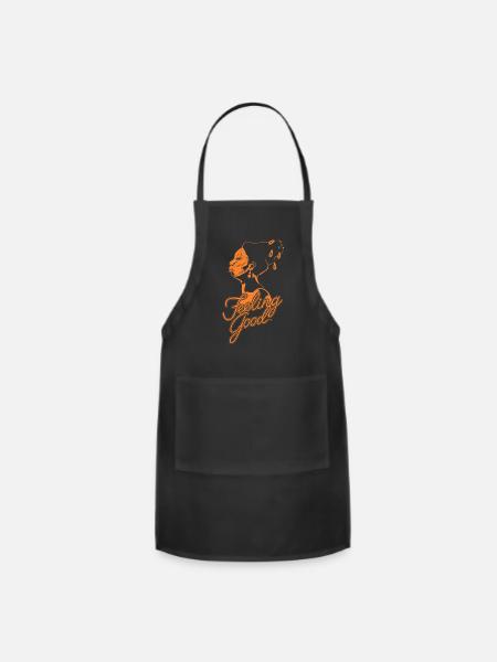 Feeling Good - Adjustable Apron - black