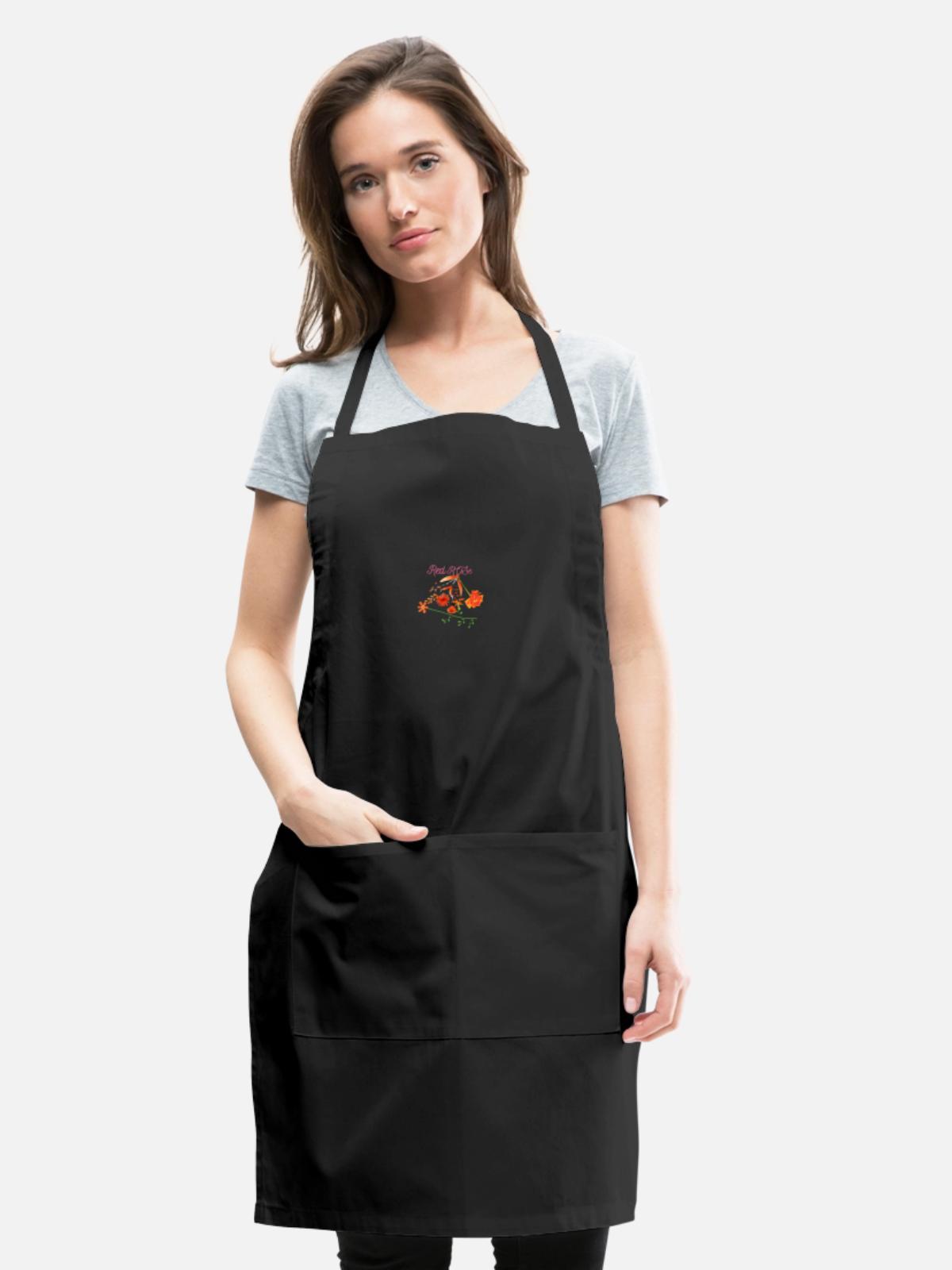 flpwers - Adjustable Apron - black - Front - Julia (174cm)