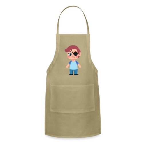 Boy with eye patch - Adjustable Apron
