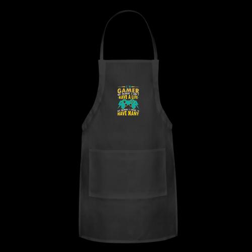 I'm A Gamer: I Choose To Have Many Lives - Adjustable Apron