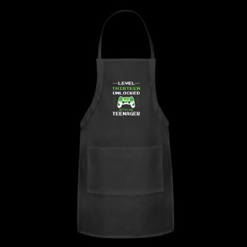 Level Thirteen Unlocked: Official Teenager - Adjustable Apron