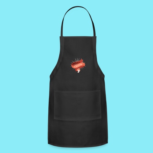 HOPE FAITH AND LOVE ribbon floating in the air - Adjustable Apron